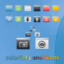 Colorfull panel icons
