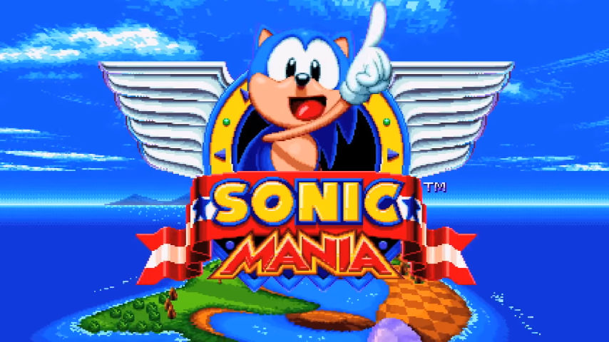 Sonic Mania Title Screen Gif By S3k94 On Deviantart