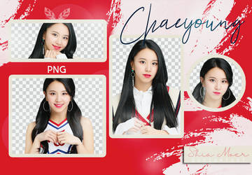PNG PACK Chae TWICE - Go! Go! Fighting (Sticker)