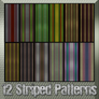12 Vertical Stripe Patterns