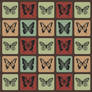 Retro Butterflies Pattern