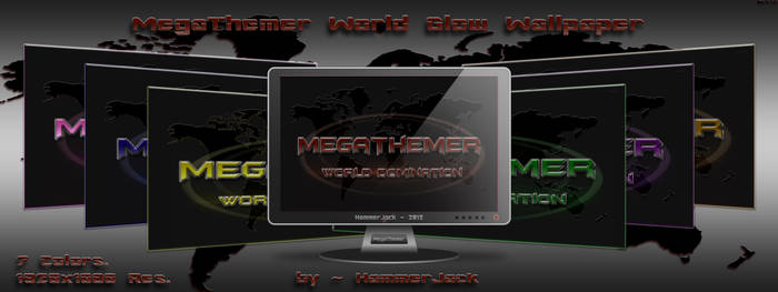 MegaThemer World Glow Wallpaper by ~ HammerJack...