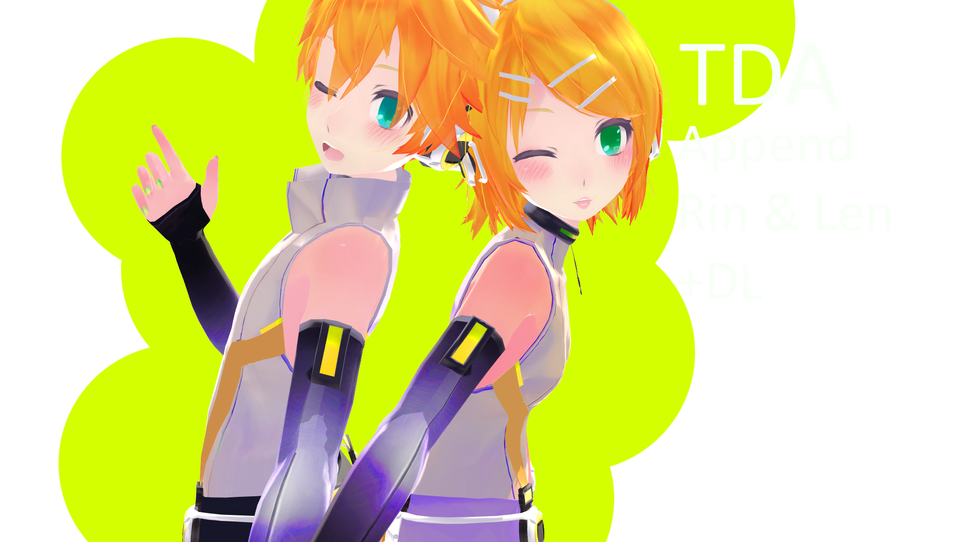 TDA Kagamine Twins KimiP Edit