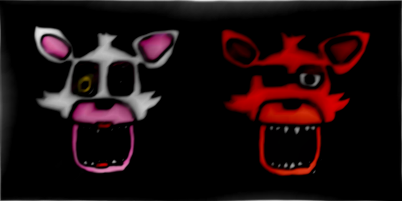 Foxy And Mangle Background by Cloudedwolf999 on DeviantArt
