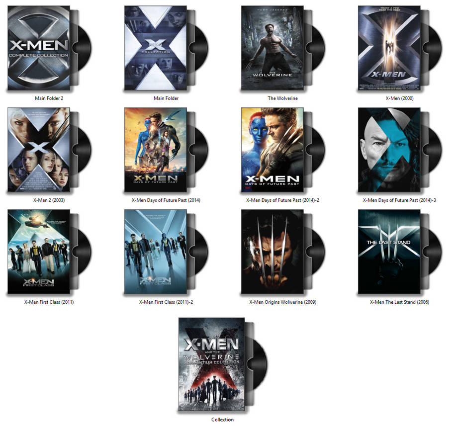 X-Men (Film Series) Icon Pack by musacakir on DeviantArt