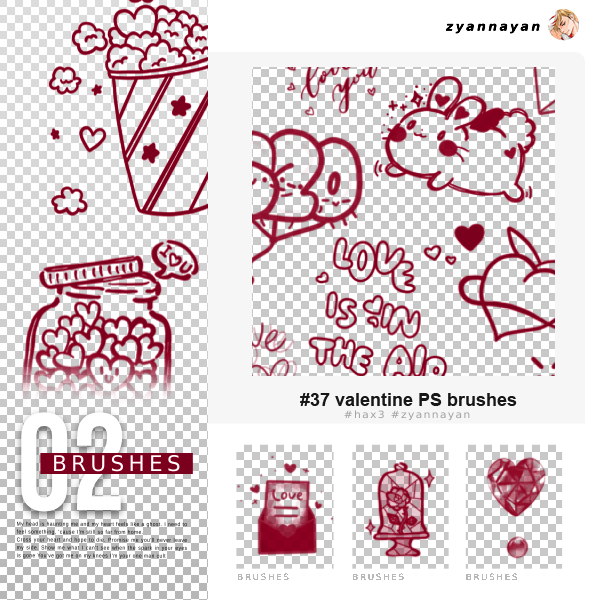 Brushes set #2 by HAx3 on DeviantArt
