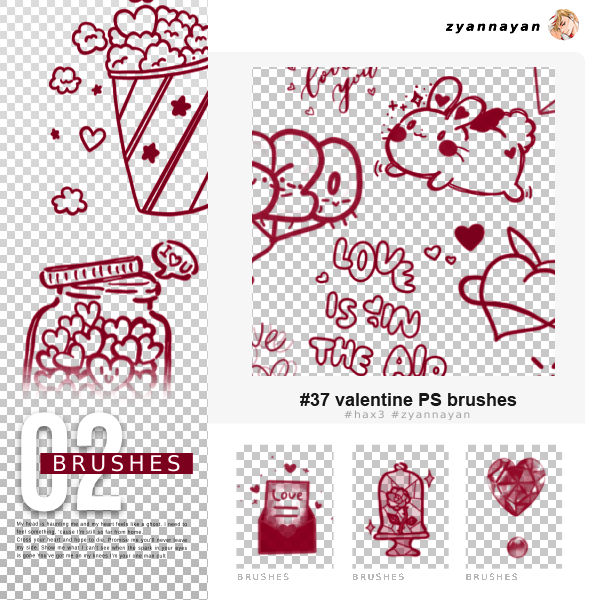 Brushes set #2 by HAx3 on DeviantArt