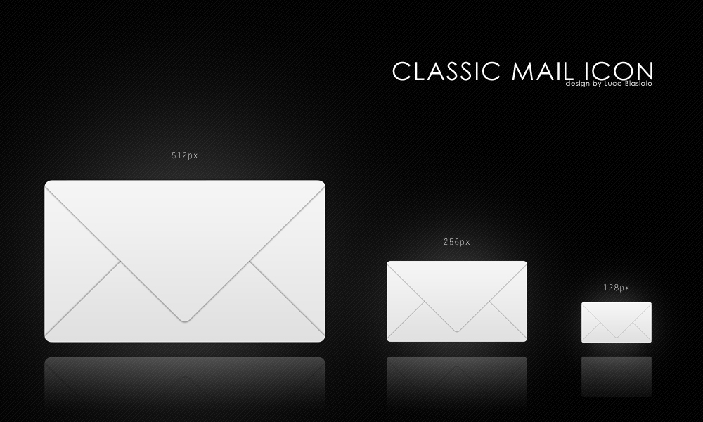 classic mail icon