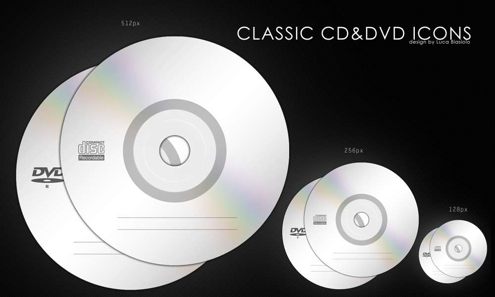 classic cd and dvd icons by bisiobisio on DeviantArt