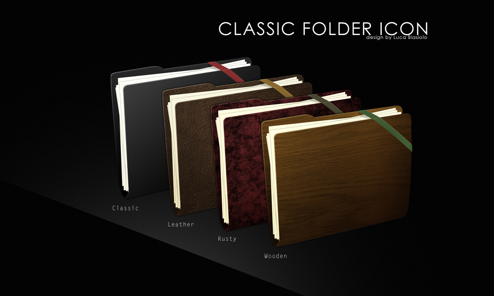 classic folder icon