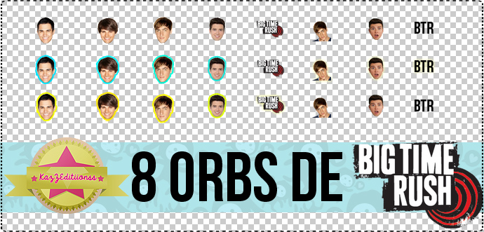 Pack de 8 ORBS de BTR n,n