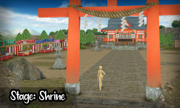 MMD STAGE DL -Shrine-