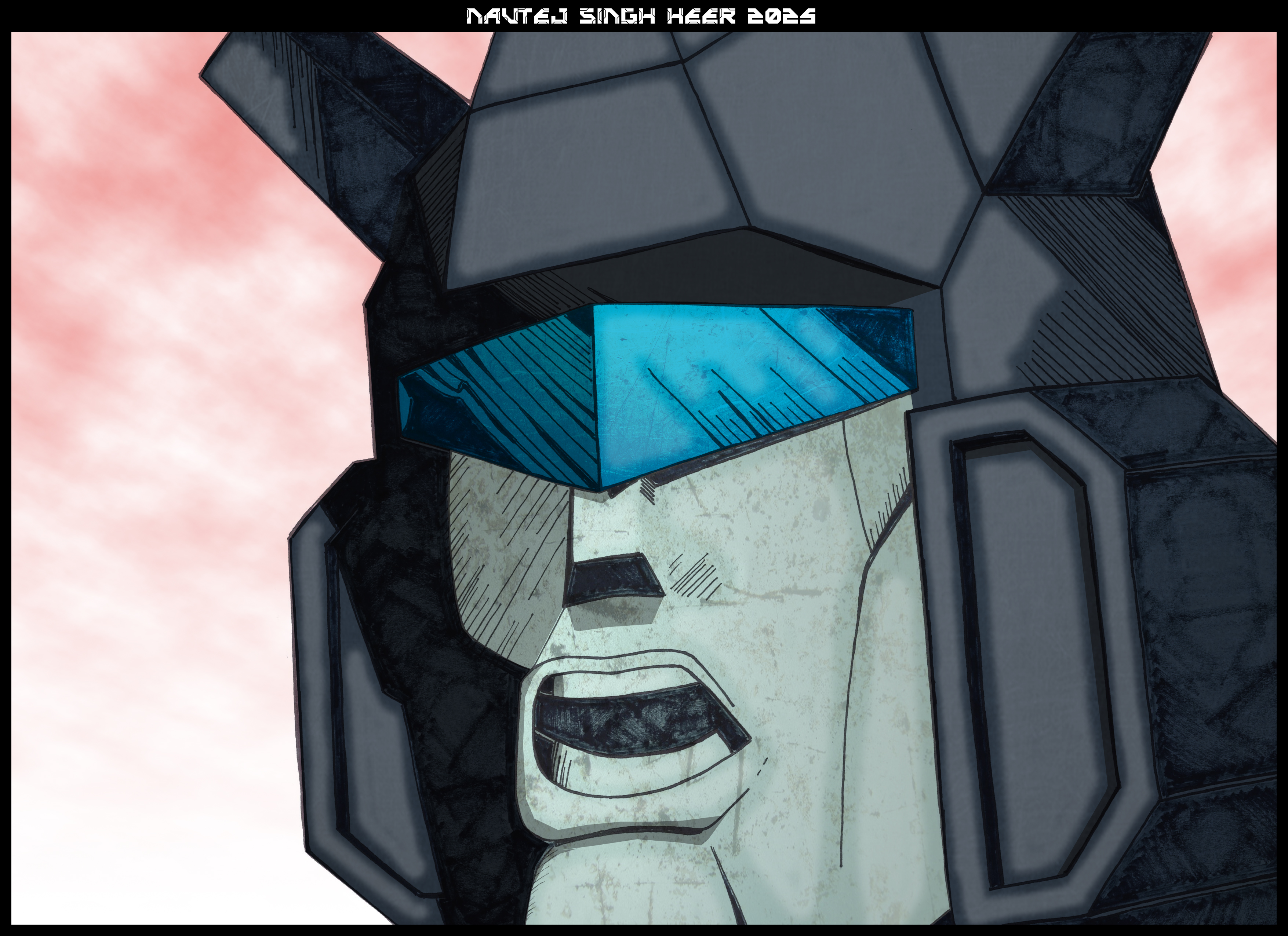 Jazz Headshot colour by hellbat on DeviantArt