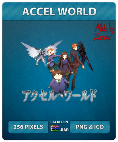 Accel World Anime Icon By Zazuma On Deviantart