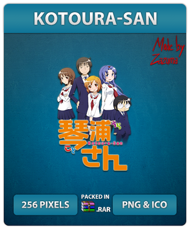 Kotoura-san - Anime Icon by Zazuma on DeviantArt