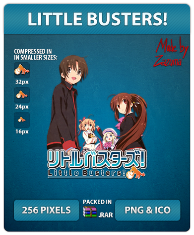Get Wallpaper Little Busters Anime Icon By Zazuma On Deviantart For Android Free