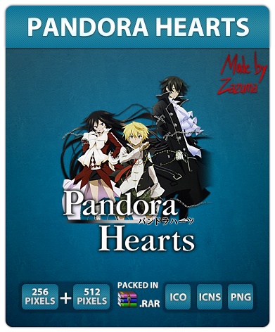 Pandora Hearts Anime Icon By Zazuma On Deviantart