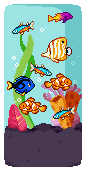 Free aquarium pixel 3 -animated-