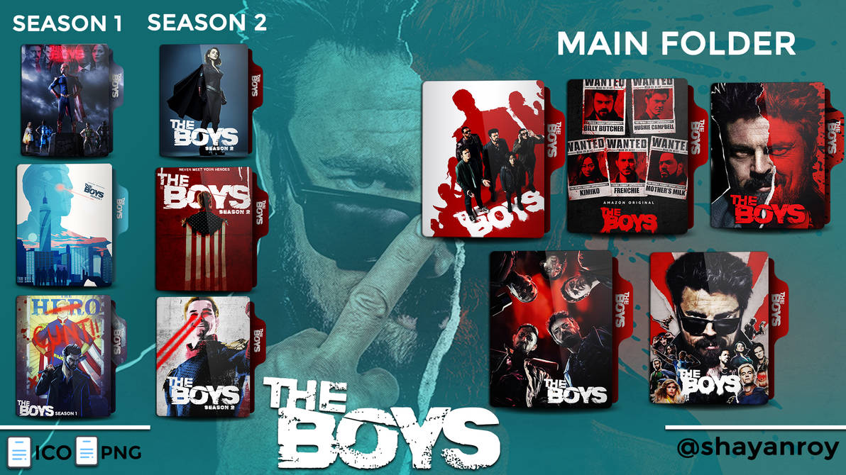The Boys Folder icon by shayanroy on DeviantArt