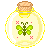 Butterfly in the bottle - Free avatar by Lucinhae