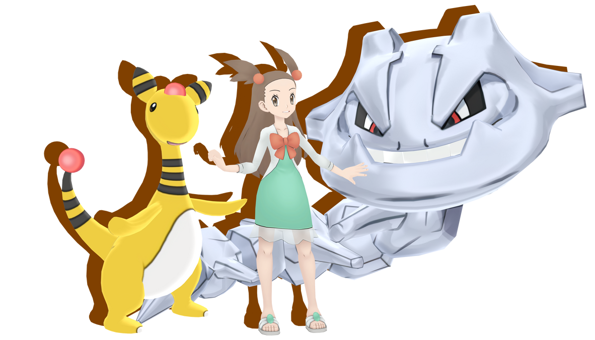 ~PKMN MMD: Gym Leader Jasmine DL~ by The-Irish-Gal on DeviantArt