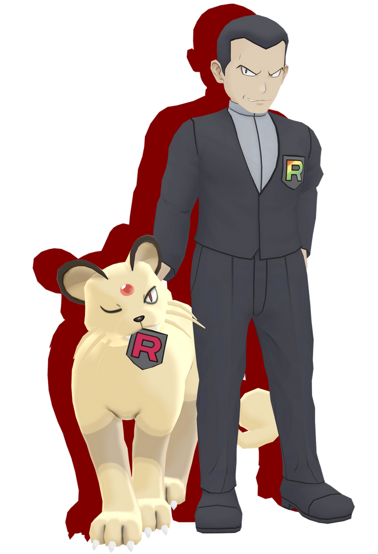 PKMN MMD Team Rocket Leader Giovanni DL by TheIrishGal on DeviantArt
