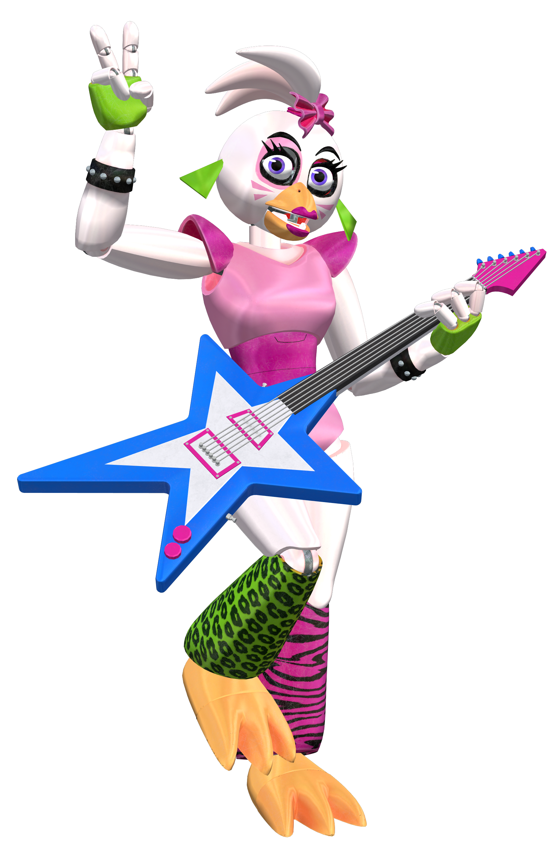 MMD Fnaf SB:Glamrock Foxy + Download DL by Francoraptor2018 on DeviantArt