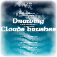 Drawing clouds Brush