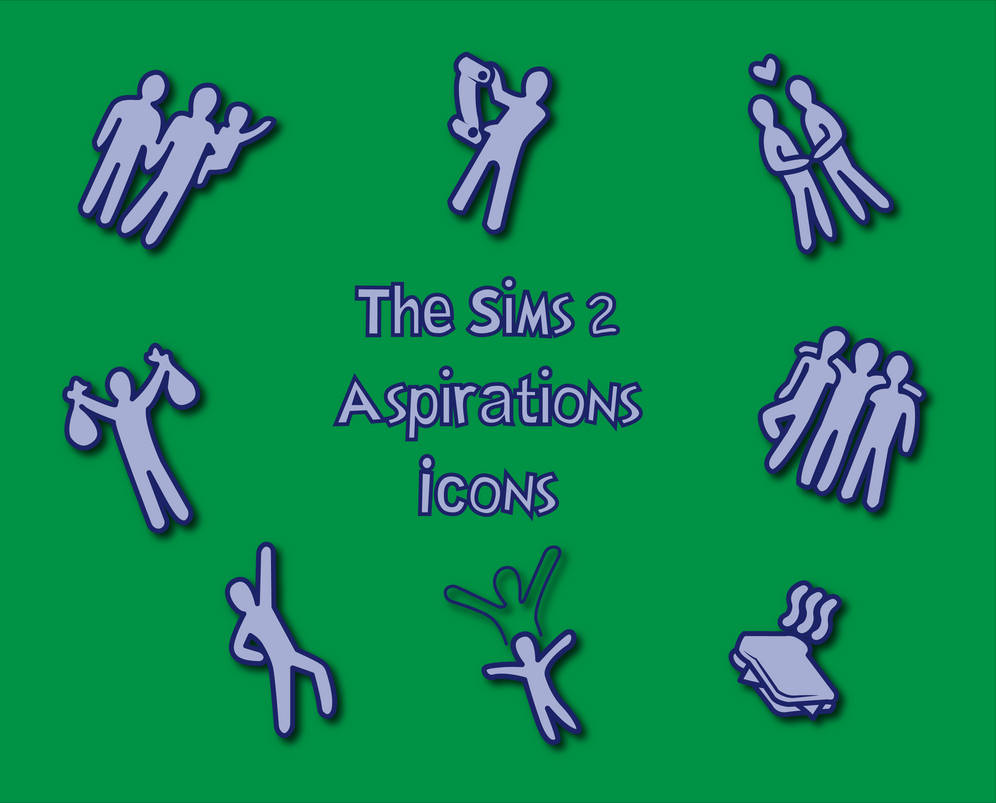 Sims 2 Aspirations Icons by bellagoth98 on DeviantArt