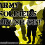 Army Soldiers Brush Set
