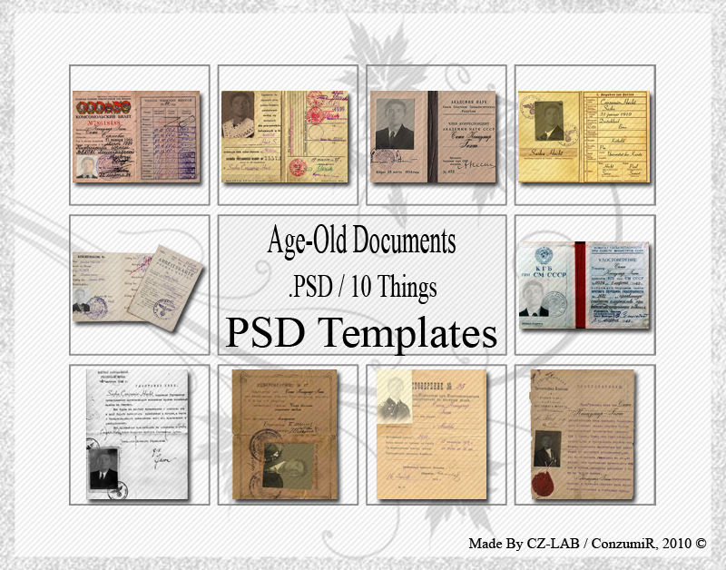 Old Dpocument Age-Old Documents .PSD by conzumir on DeviantArt