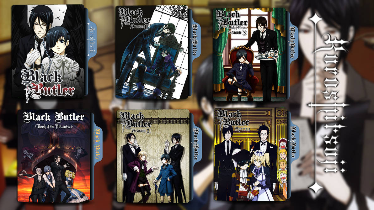 Black Butler +movie folder icon by lefsjsf on DeviantArt