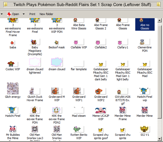 TPP Reddit Flars Scrap Core set 1