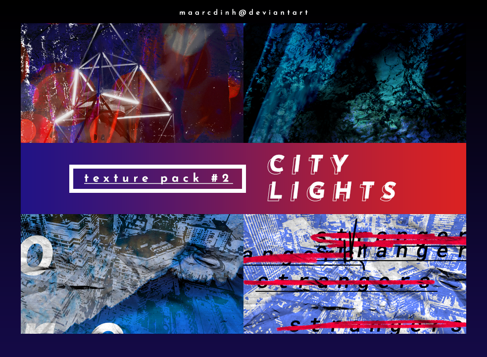 texture pack .02// city lights by maarcdinh on DeviantArt