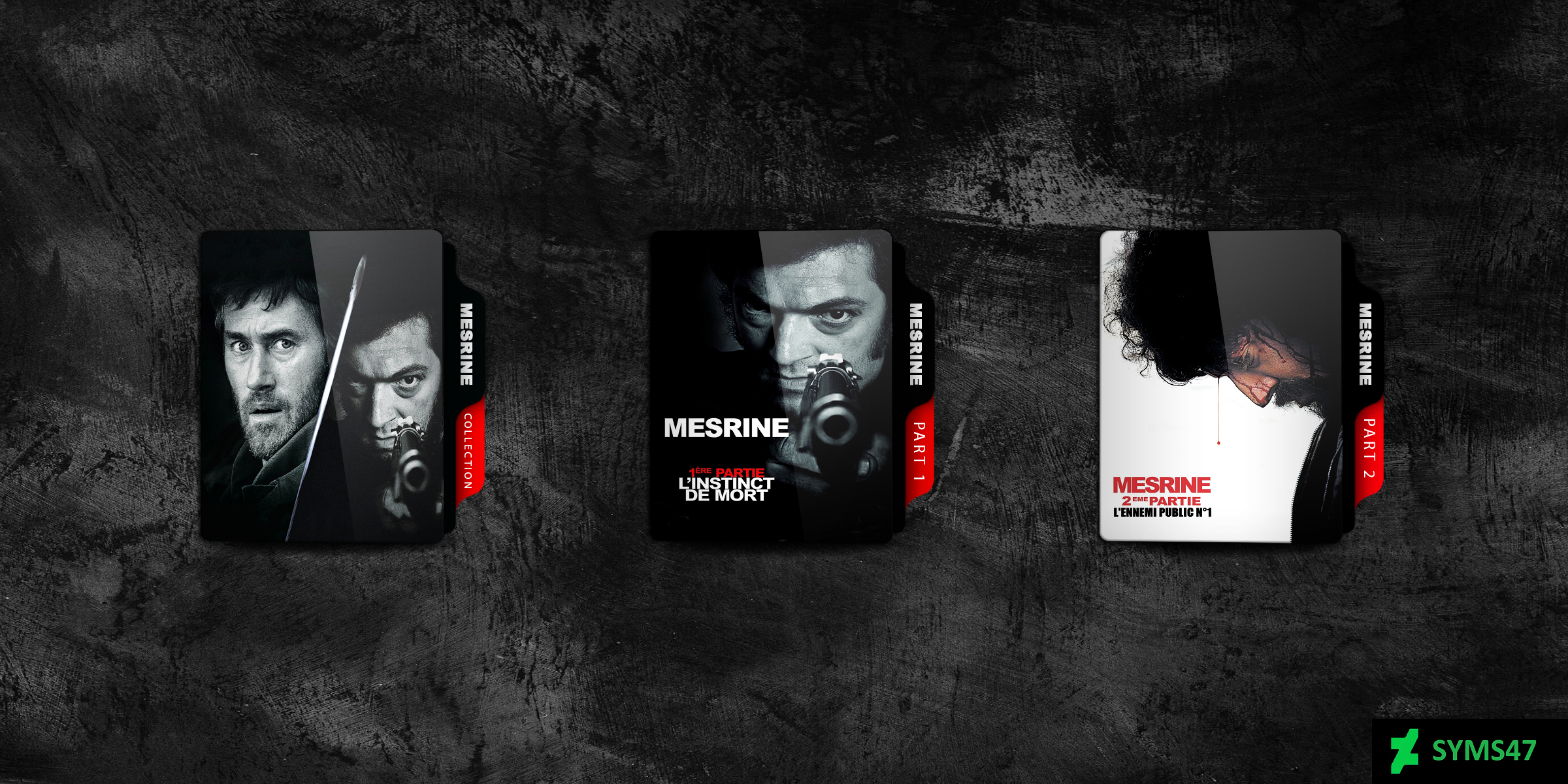 Mesrine 2008 Movie Collection Folder Icon FR by syms47 on DeviantArt