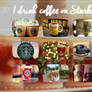 I drink coffee on Starbucks * pics