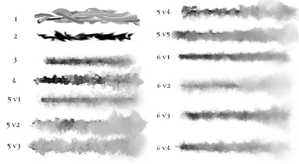 Smudge Brushes by EliteJohan on DeviantArt