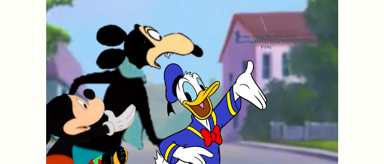 Mickey Mouse hugged Mortimer Mouse by ErikHillenburg on DeviantArt