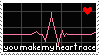 You Make My Heart Race by OdieFarber