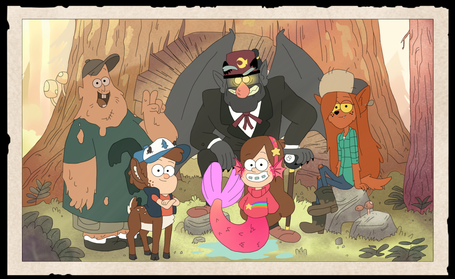 Monster Falls group shot Color