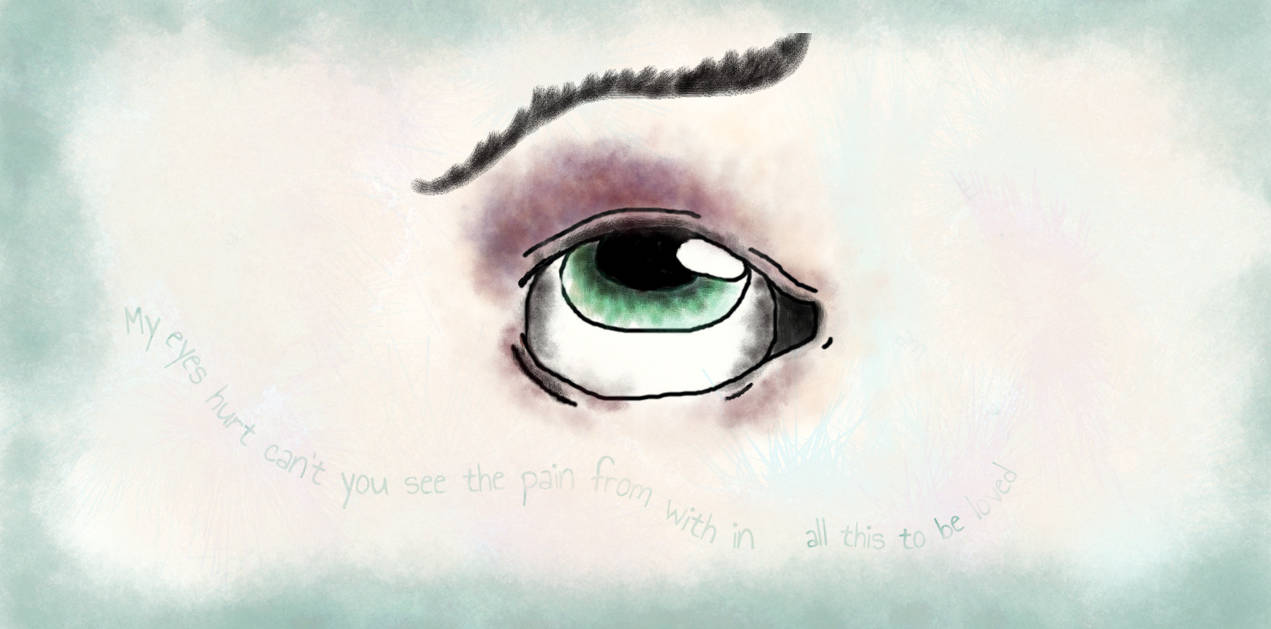 My eye by Ghostfluffy on DeviantArt