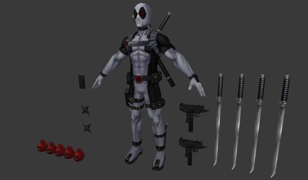 Deadpool X Force FBX from MARVEL Future Fight by Strifffe on DeviantArt