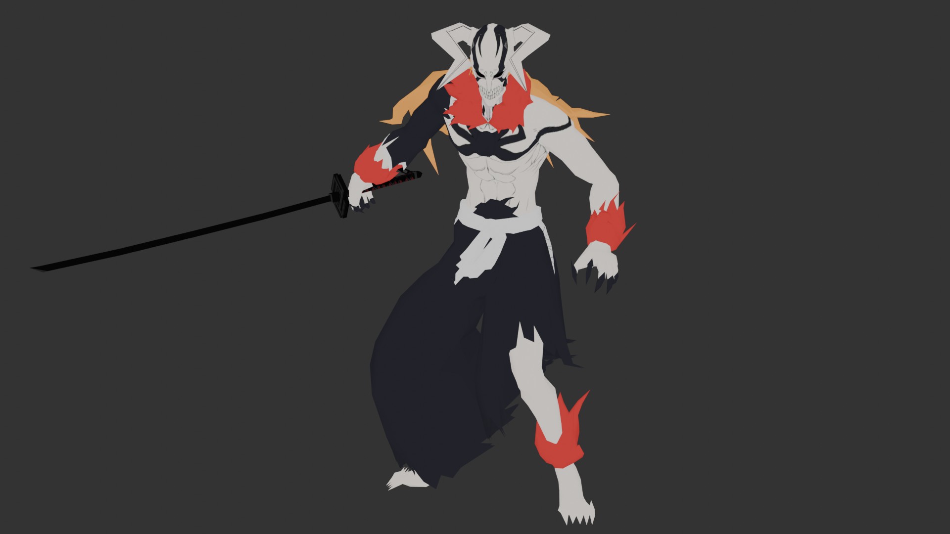 Ichigo Kurosaki Full Hollow Form FBX Bleach by Strifffe on DeviantArt