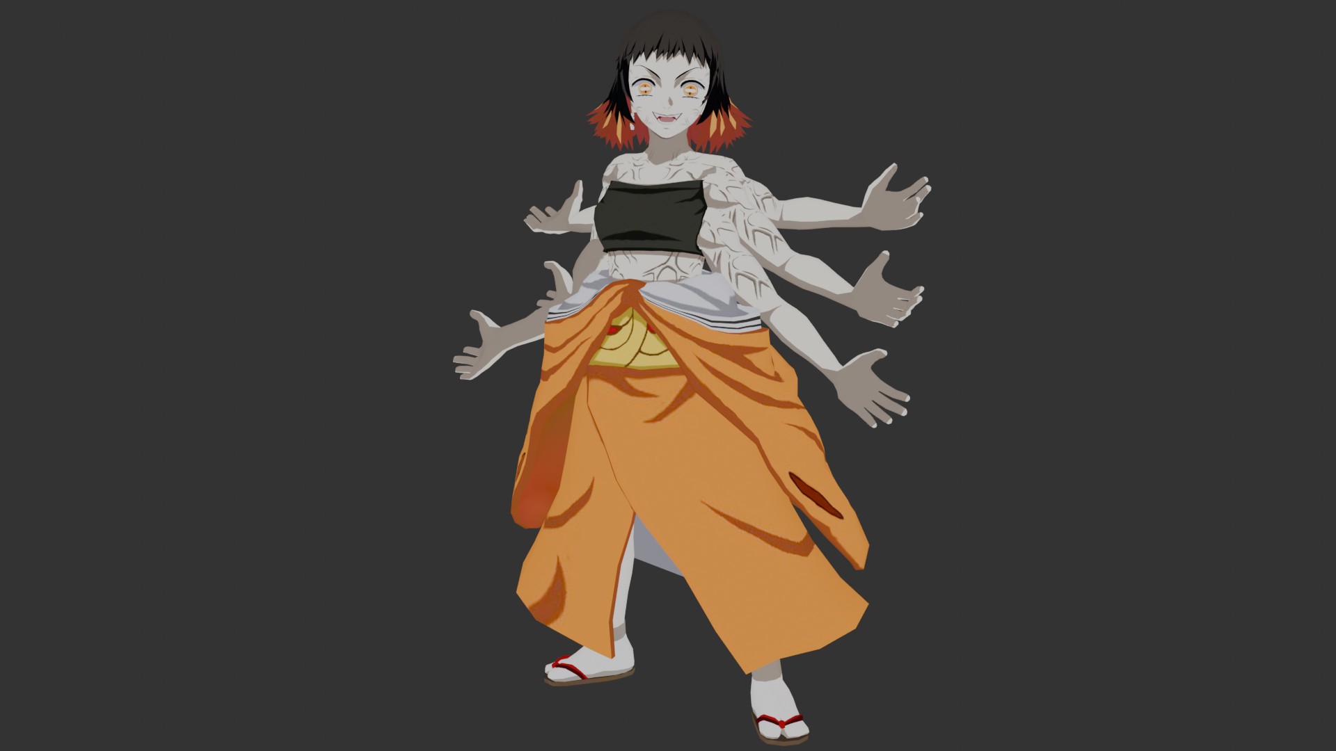 Susamaru Aftermath Susamaru FBX Kimetsu no Yaiba by Strifffe on DeviantArt