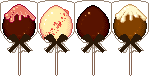 Chocolate lolly