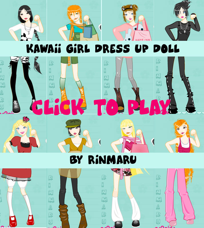 Kawaii girl dress up doll by Rinmaru on DeviantArt