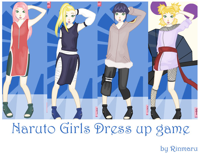 Naruto girls dress up game