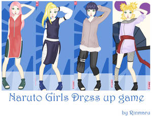 Naruto girls dress up game