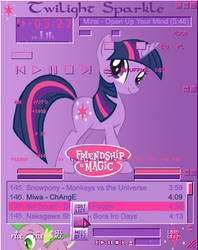MLP Twilight Sparkle winamp v2 by shadesmaclean, visual art