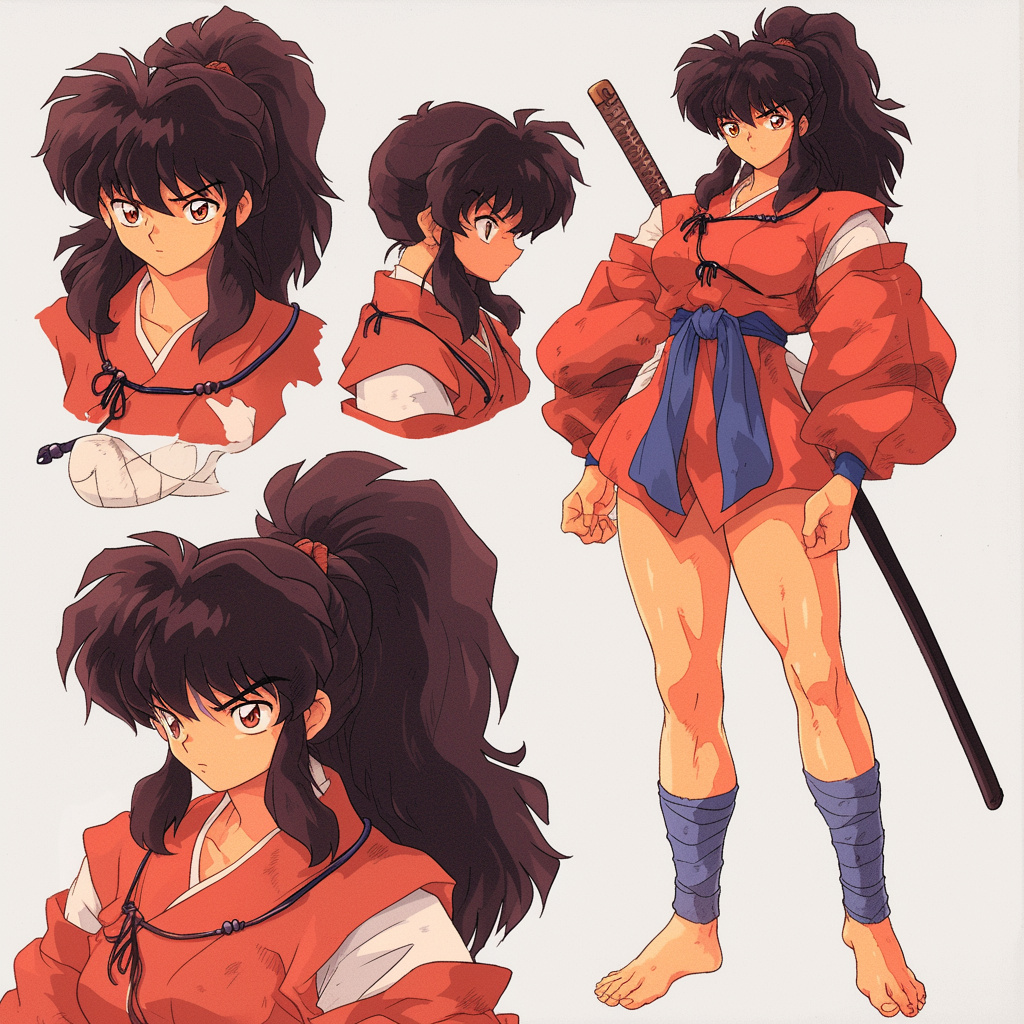 Yashahime 80's OVA Style by BarSinister77 on DeviantArt